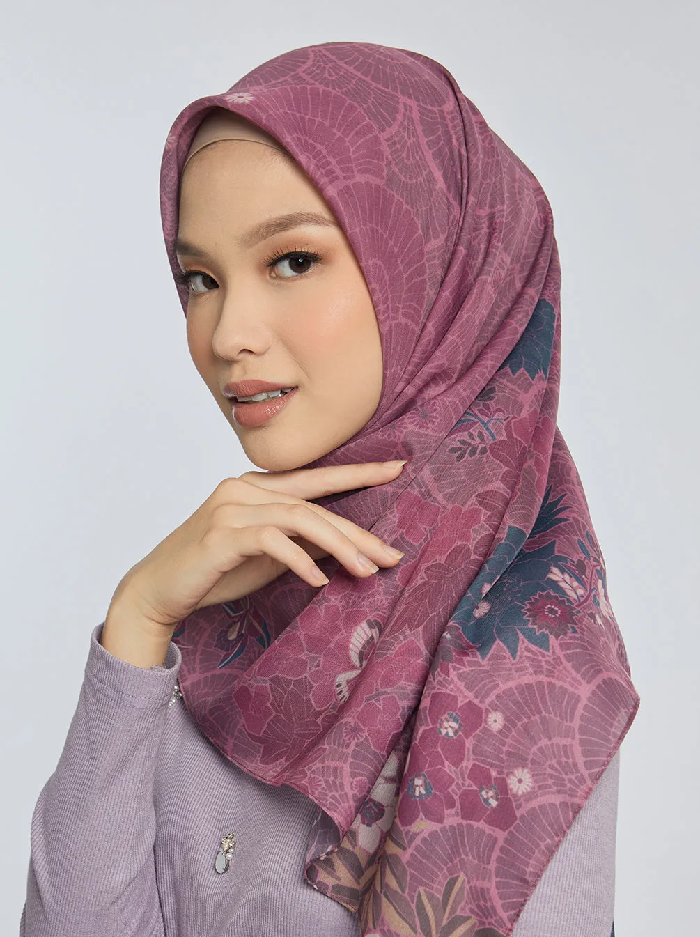 TELLA SCARF CHERRY
