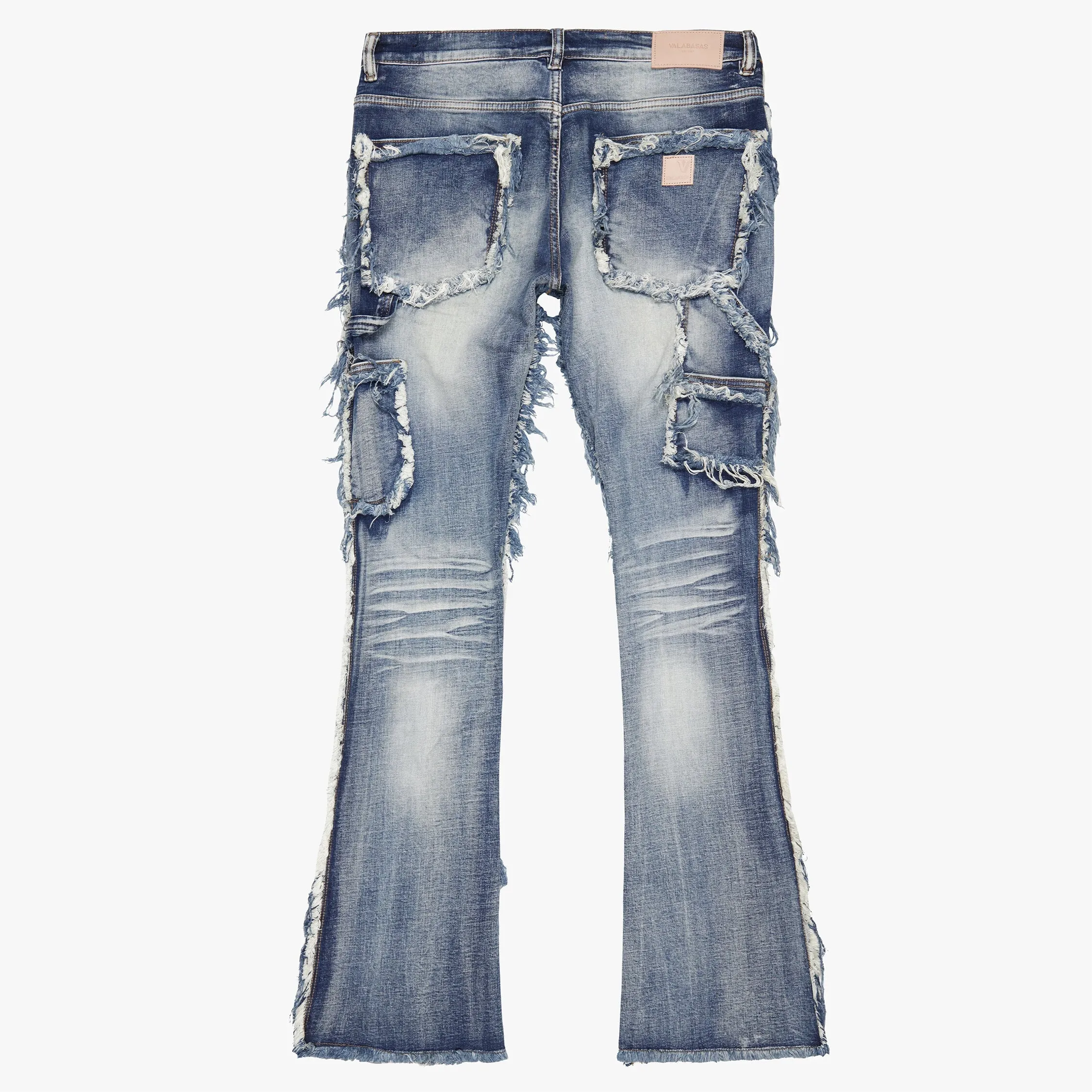 Valabasas "Skyline" Stacked Flare Jean