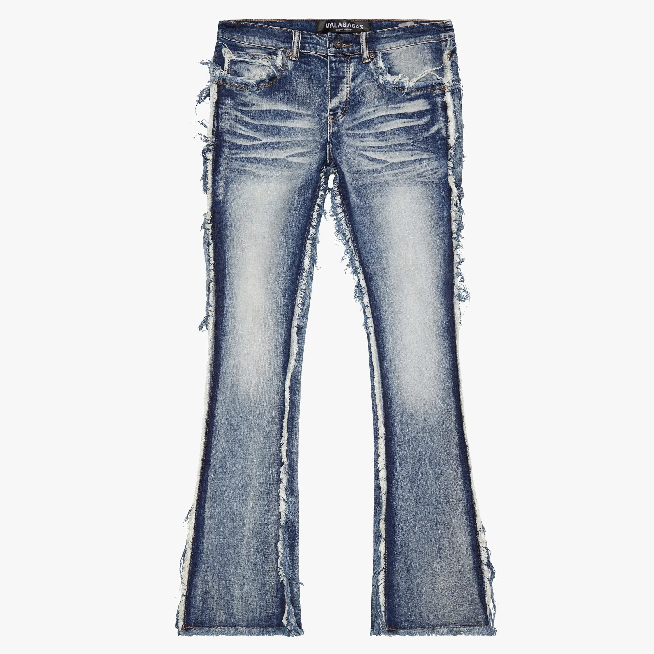 Valabasas "Skyline" Stacked Flare Jean