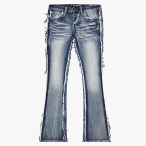 Valabasas "Skyline" Stacked Flare Jean