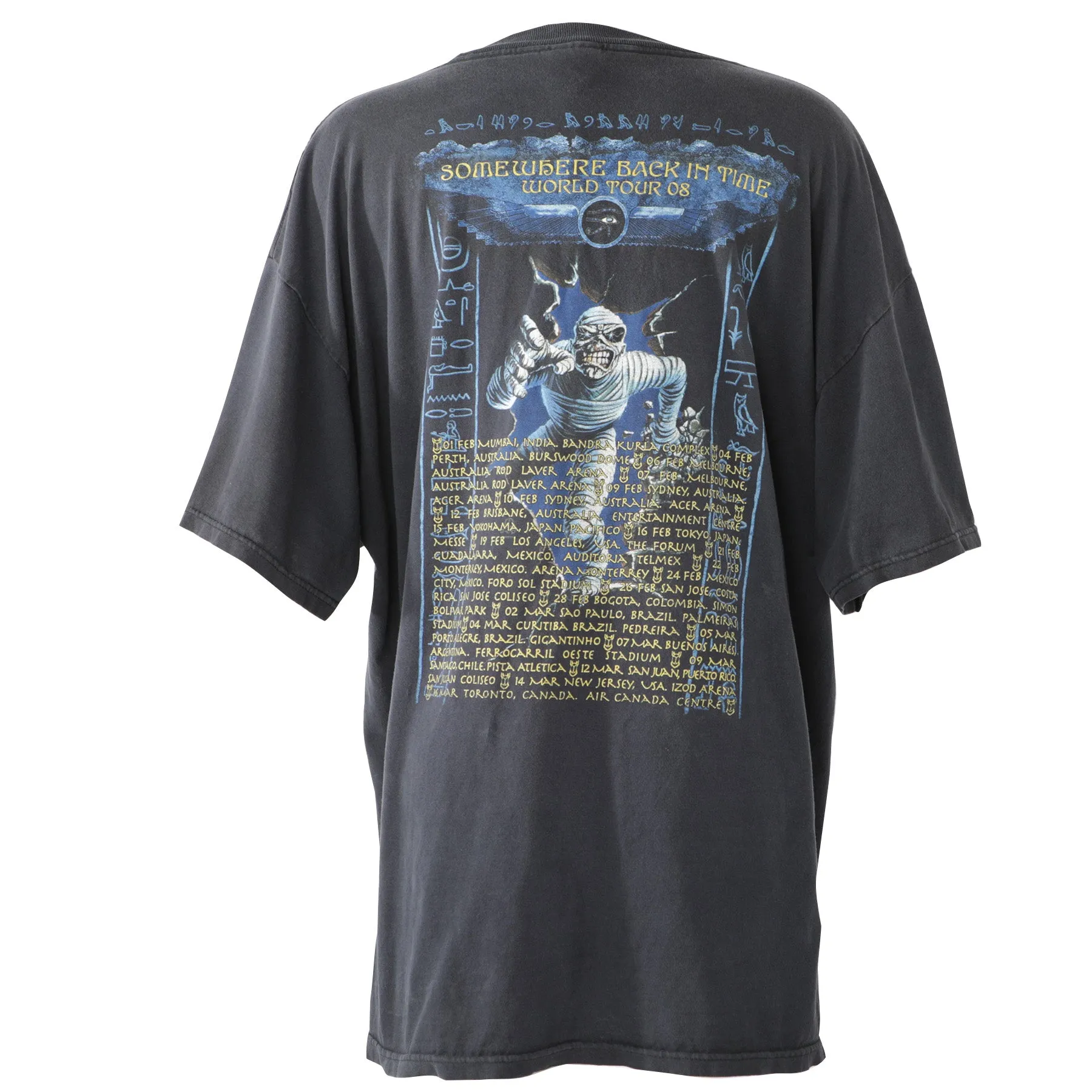 Vintage 90s Iron Maiden Oversized Boyfriend T Shirt