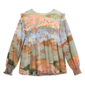 Winter Garden Ceremony Blouse