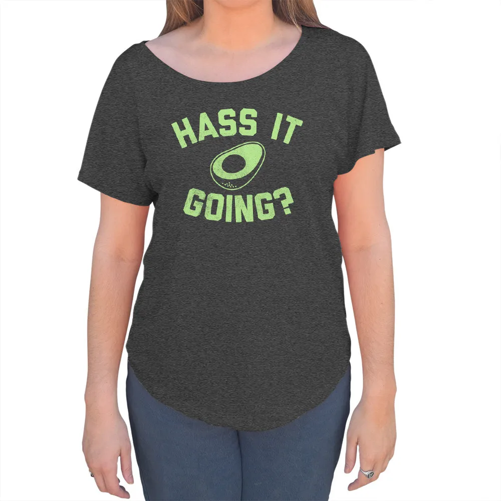 Women's Hass It Going Avocado Scoop Neck T-Shirt