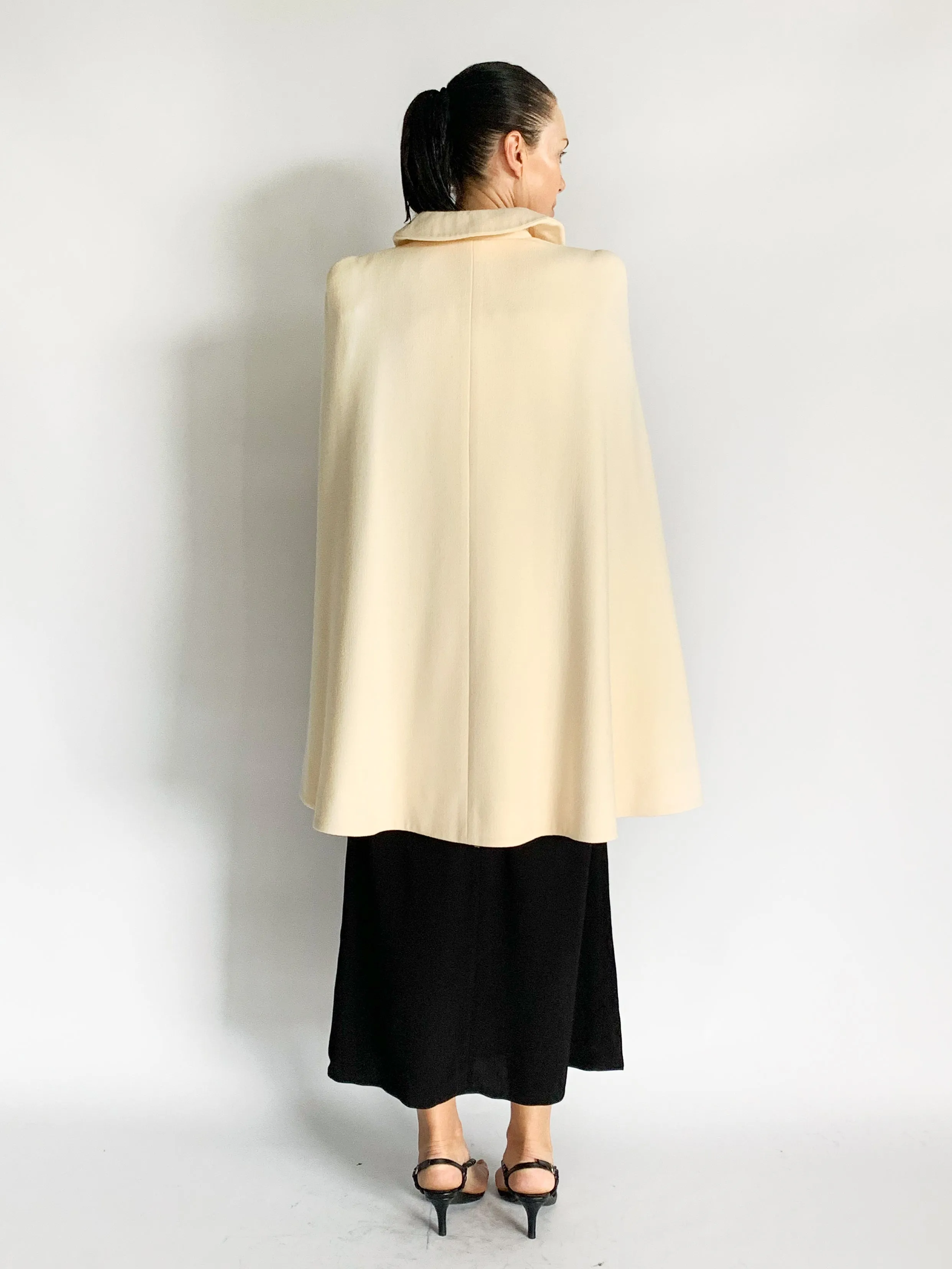 Wool Cape Coat
