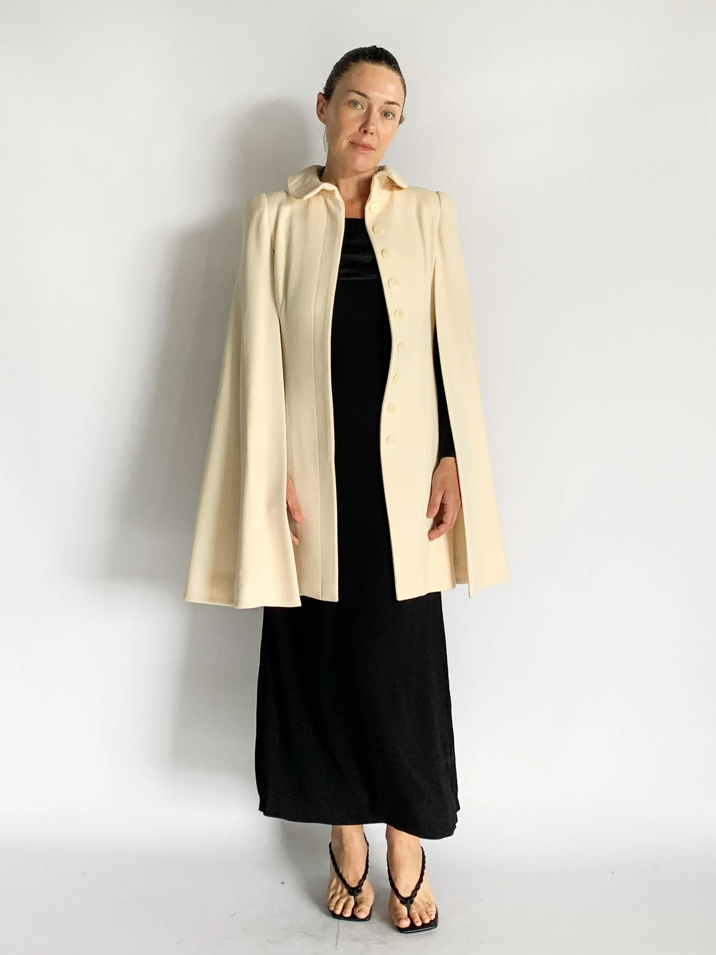 Wool Cape Coat