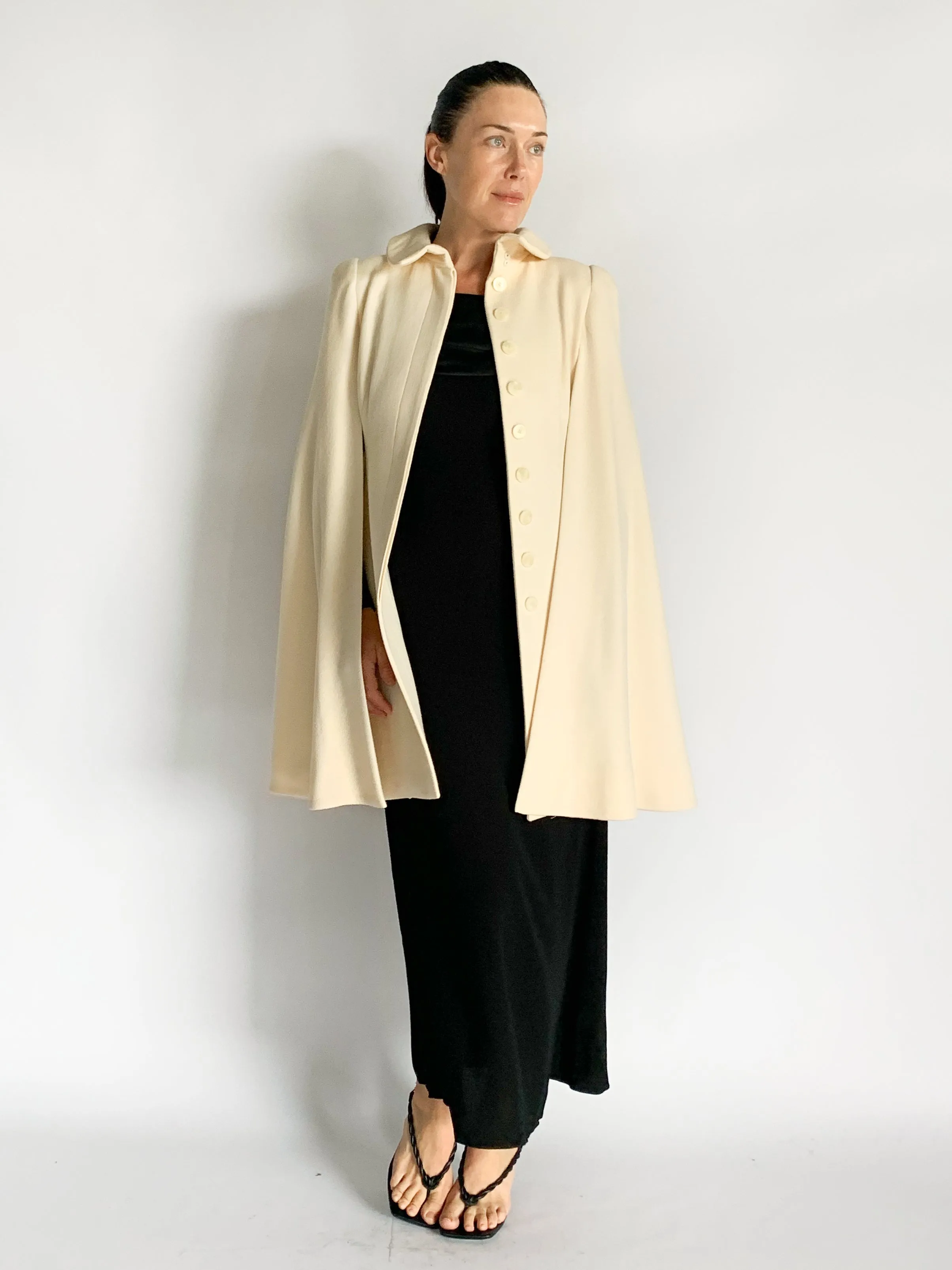 Wool Cape Coat
