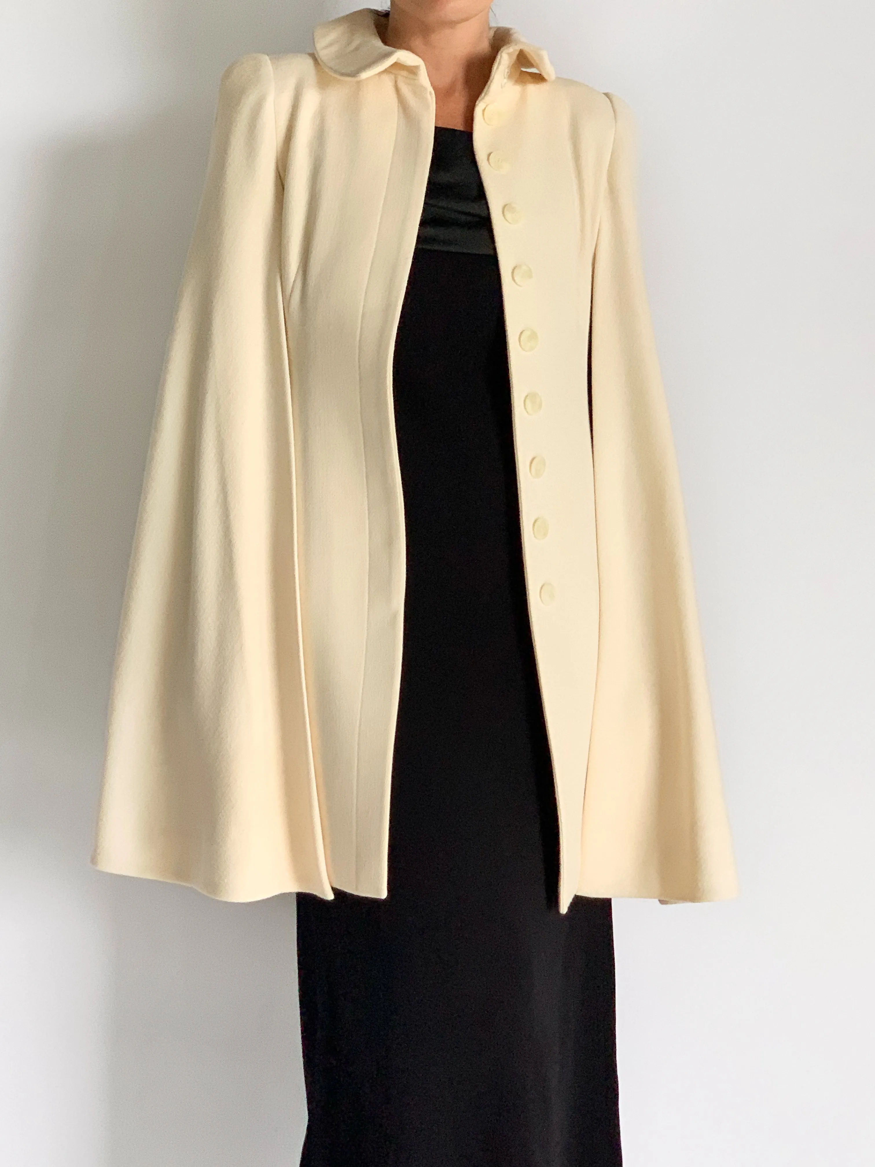 Wool Cape Coat