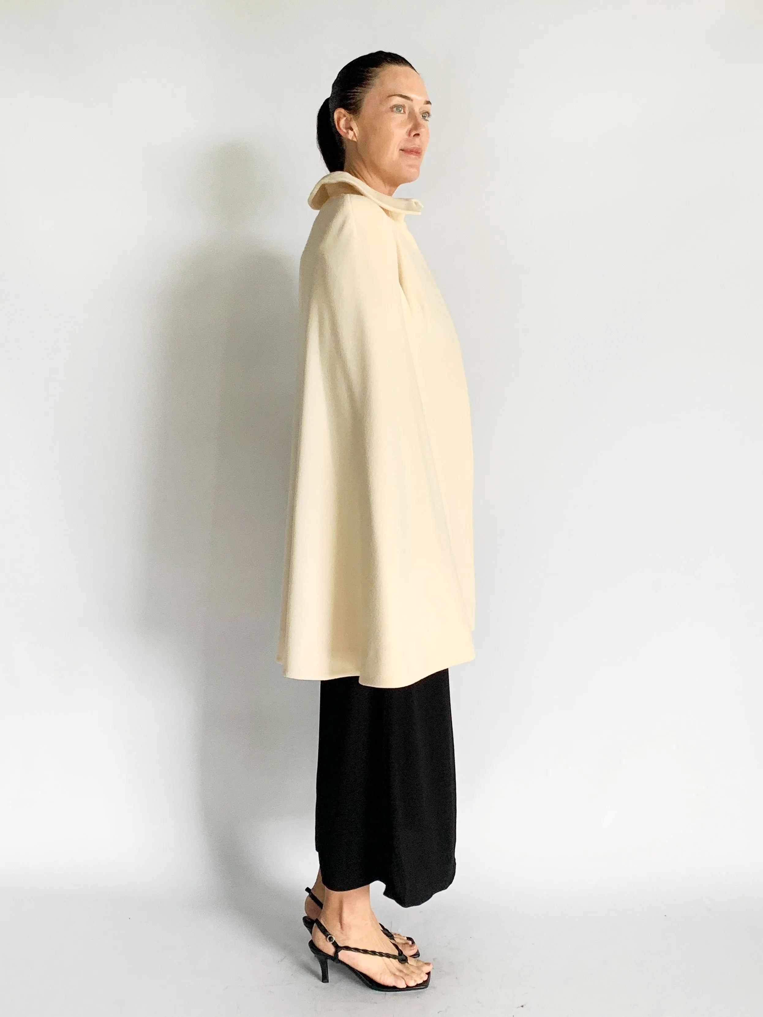 Wool Cape Coat
