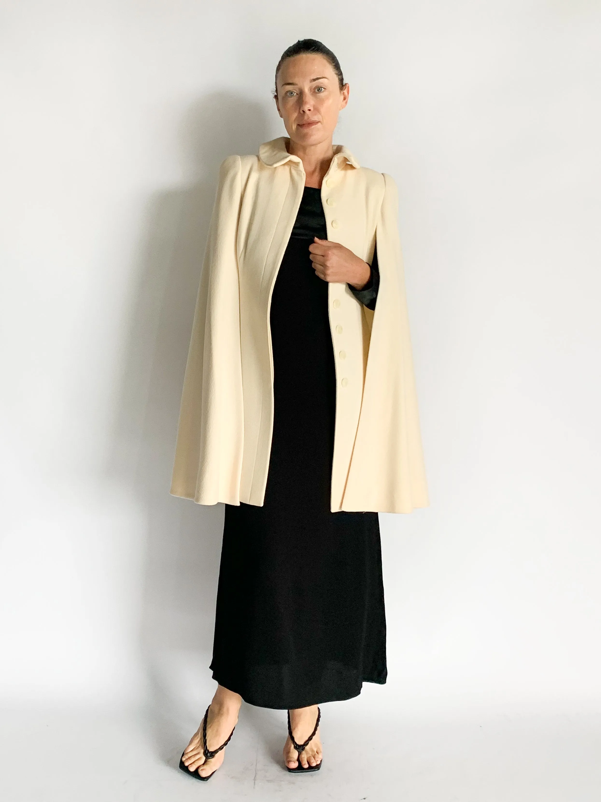 Wool Cape Coat