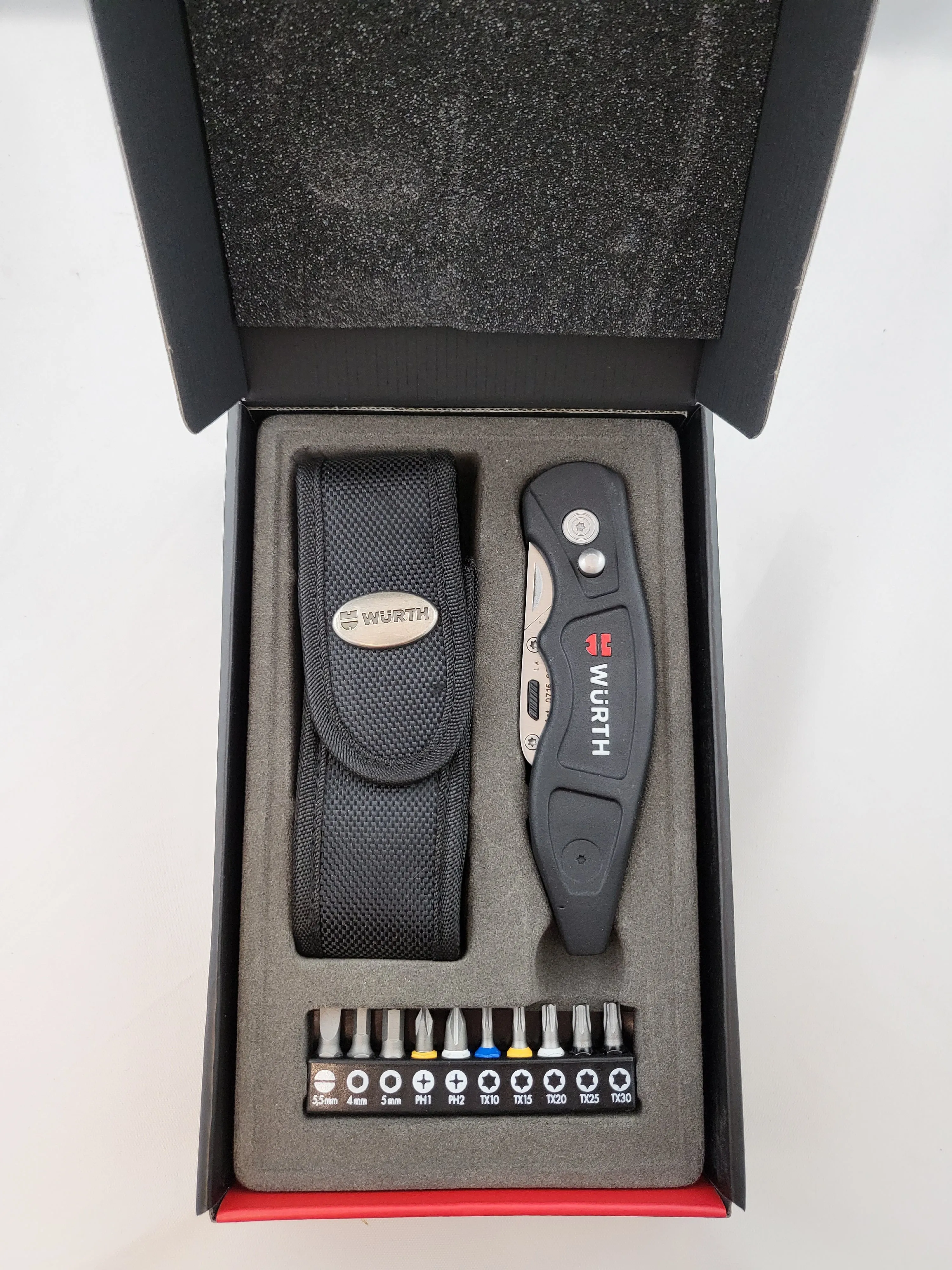 Wurth Trapezodial Blade Knife and Bit Set